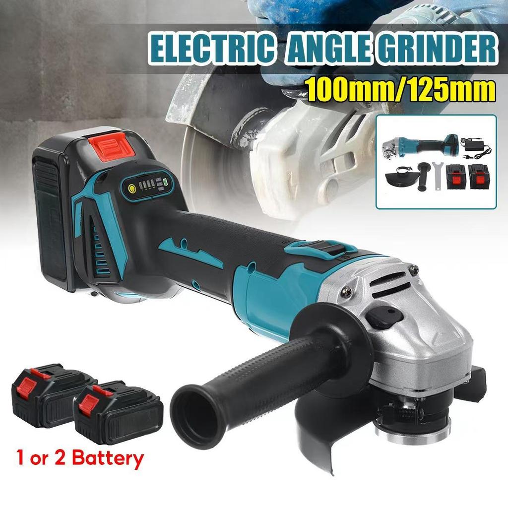 High-Power Rechargeable Electric Angle Grinder and Polisher