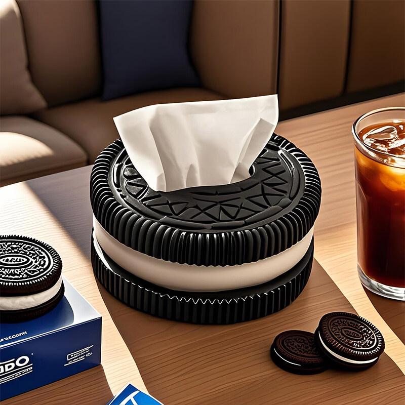 LIEI Creative Oreo Tissue Box