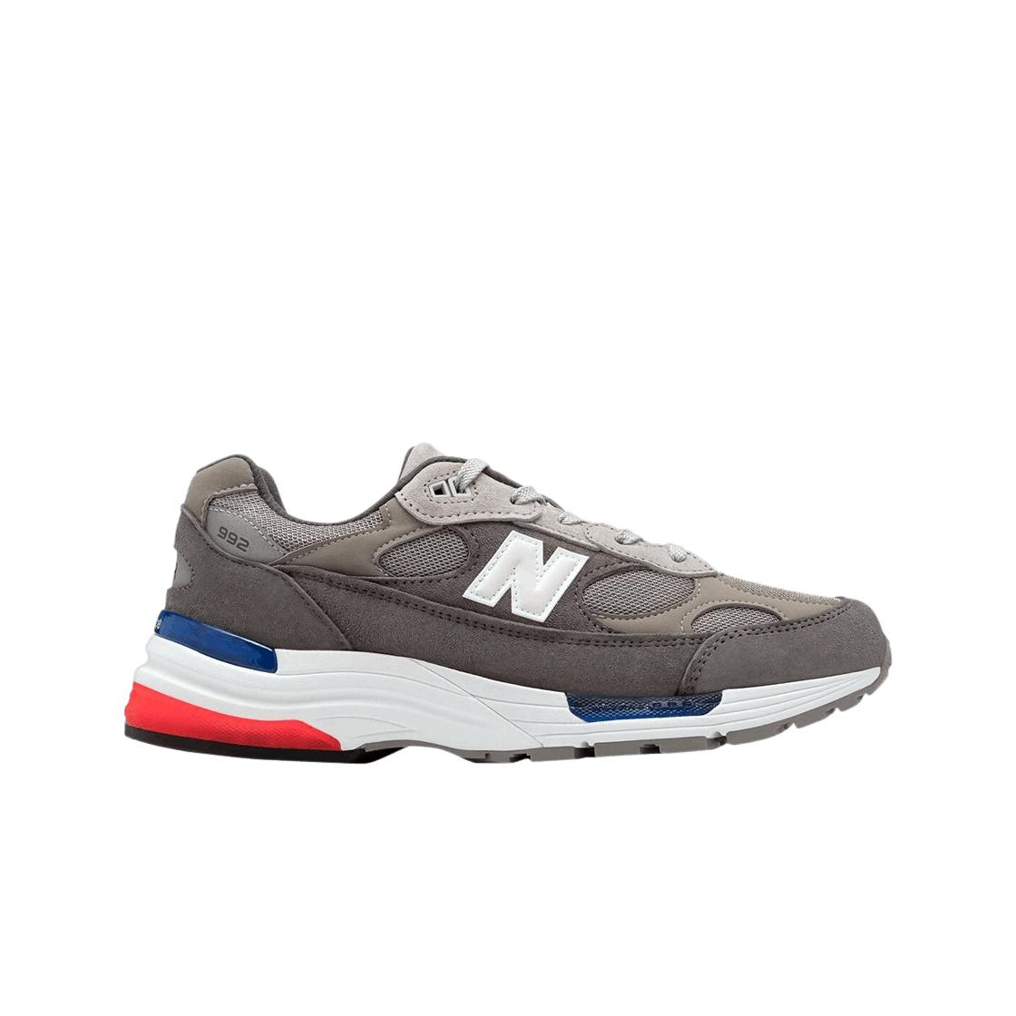 

New Balance 992 Made In Usa Grey Red Blue 250