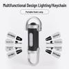 Ultra-Bright Waterproof Mini Power Bank Keychain Flashlight