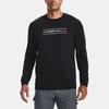 Under Armour Branded Spiral Heavyweight Long Sleeve T-shirt 'Black' Men's 1366473-001