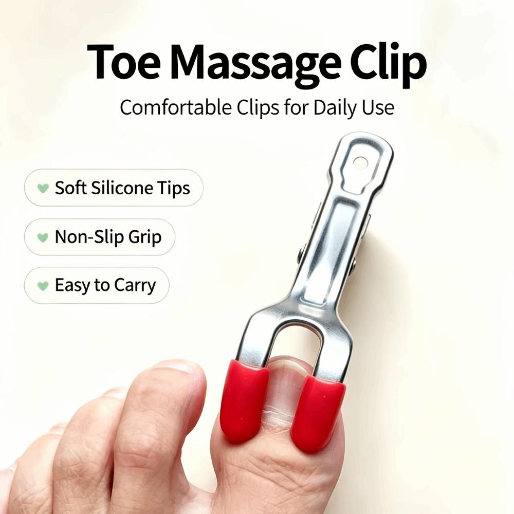 5/6PCS Metal Massage Clip Hand Operate Hand Clamp Portable Point Tool Leg Relief