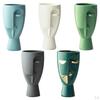 Vase, Head and Center Piece Flower Decorative Bud Vase Modern Ceramic Planter