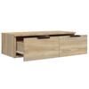 vidaXL Wandschrank Sonoma-Eiche 68x30x20 Cm Holzwerkstoff