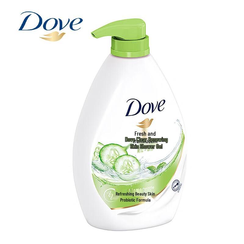 Dove Shower Gel Fresh & Hydrating Duo Travel Pack