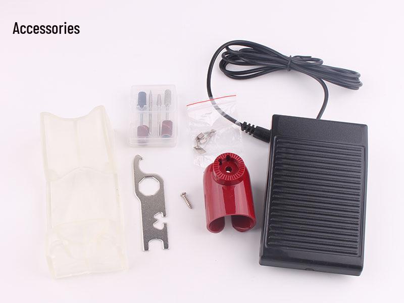 Portable Handheld LCD Nail Drill & Polisher - 35,000 RPM