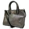 Salvatore Ferragamo Handbag Silver Women 2way Gancini used
