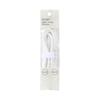 MUJI USB LA1PUA3A Soft, Tangle-Resistant Cable, 1m, USB-C/USB-C, White, MJ-UC1CTC-W,