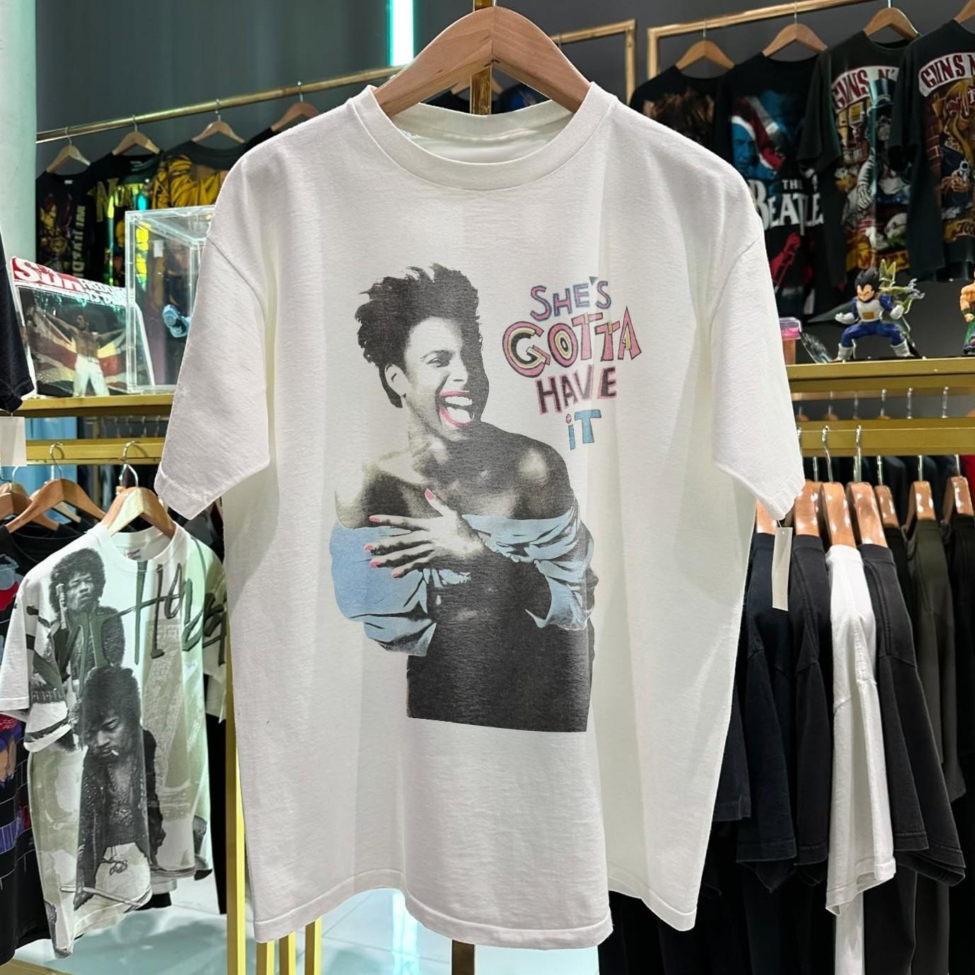 1986 Spike Lee s She s Gotta Have It Washed T-Shirt White M 2XL