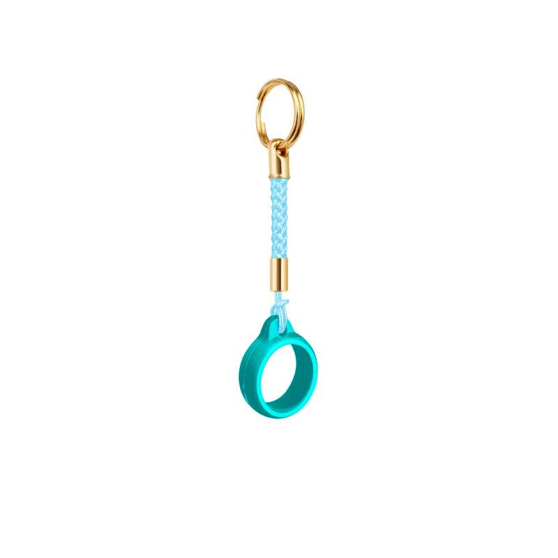 1Pcs Lip Balm Holder Keychain with Soft Braided Lanyard Lightweight Lip Gloss Carrier for Women Girls Daily Outdoor Travel