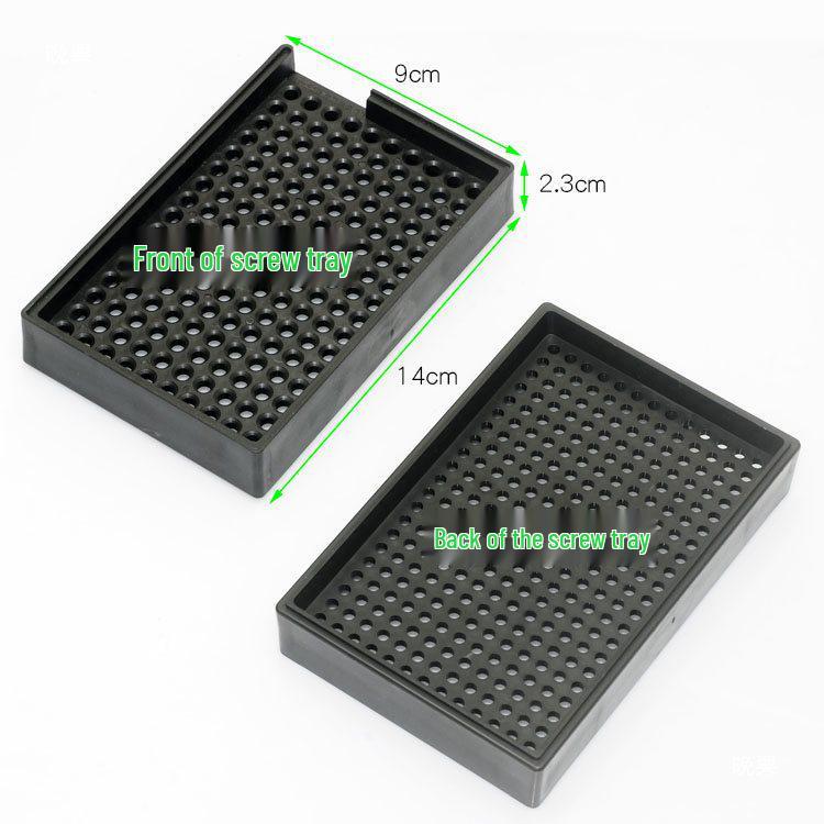 Anti-static Stackable Screw Storage Tray for Electric Screwdrivers