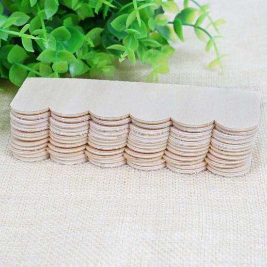 12Pcs 1/12 Doll House Wooden Roof Tiles DIY Miniature Room Painting Accessory