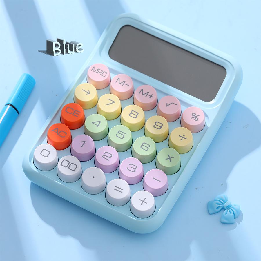 12 Digit Large Screen Calculator for Students Office Financial Calculator Back To School Teaching Supplies Financial Accounting Tools