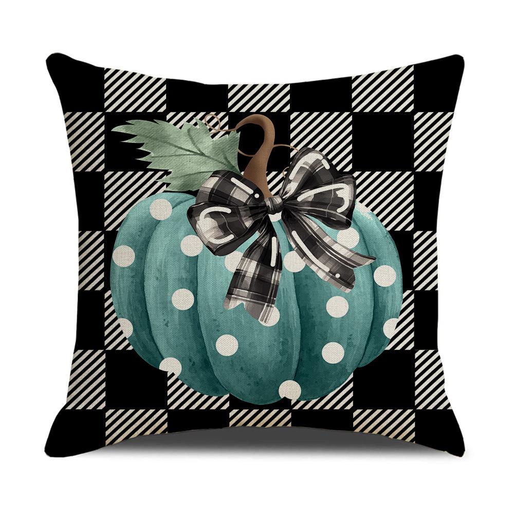 

Новая наволочка Осенняя тыква Имитация льна Принт Скандинавская Простая Диванная Декоративная наволочка 45 * 45Cm (excluding pillow core)