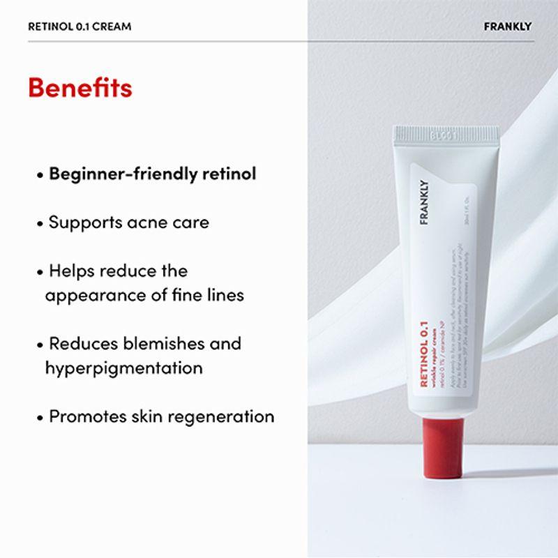 [FRANKLY] Retinol 0.1% Cream 30ml