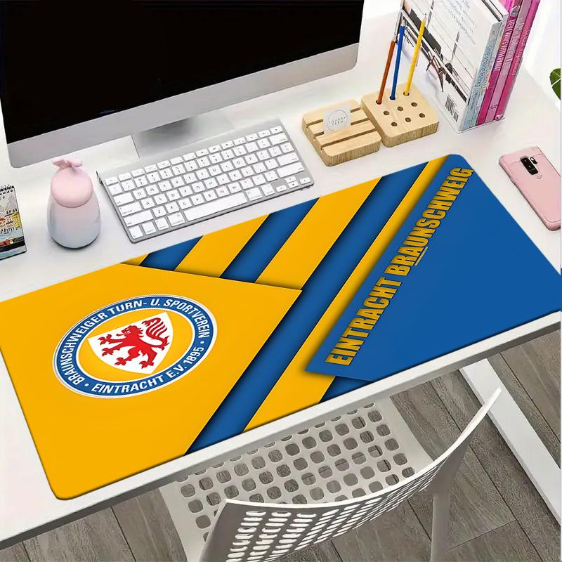 Braunschweig Fc Crest Design Mouse pad, Gaming Mouse Pad, keyboard pad, Desk Decor for computer notebook Fan Gift Birthday Gift