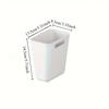 Wall-Mounted Storage Box Plastic Makeup Organizer Desktop Storage Organizing Box Kitchen Bathroom Home Organization and Storage