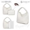Mesh Tote PU Leather Mini Tote with Italy [Gussio Italy] One-Shoulder Bag, Pouch, High-End Look, Fashionable, Stylish, Commuting, Business, Women's,
