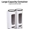 Wall-Mount Soap Dispenser 2/3 Head Refillable Liquid Soap Container Large Capacity Drip Type Shower Gel Organizer Hotel