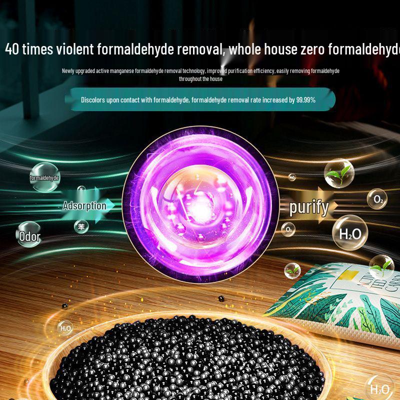 Activated Carbon Bamboo Charcoal Bag for Formaldehyde and Odor Removal In Homes, Cars, and Renovations