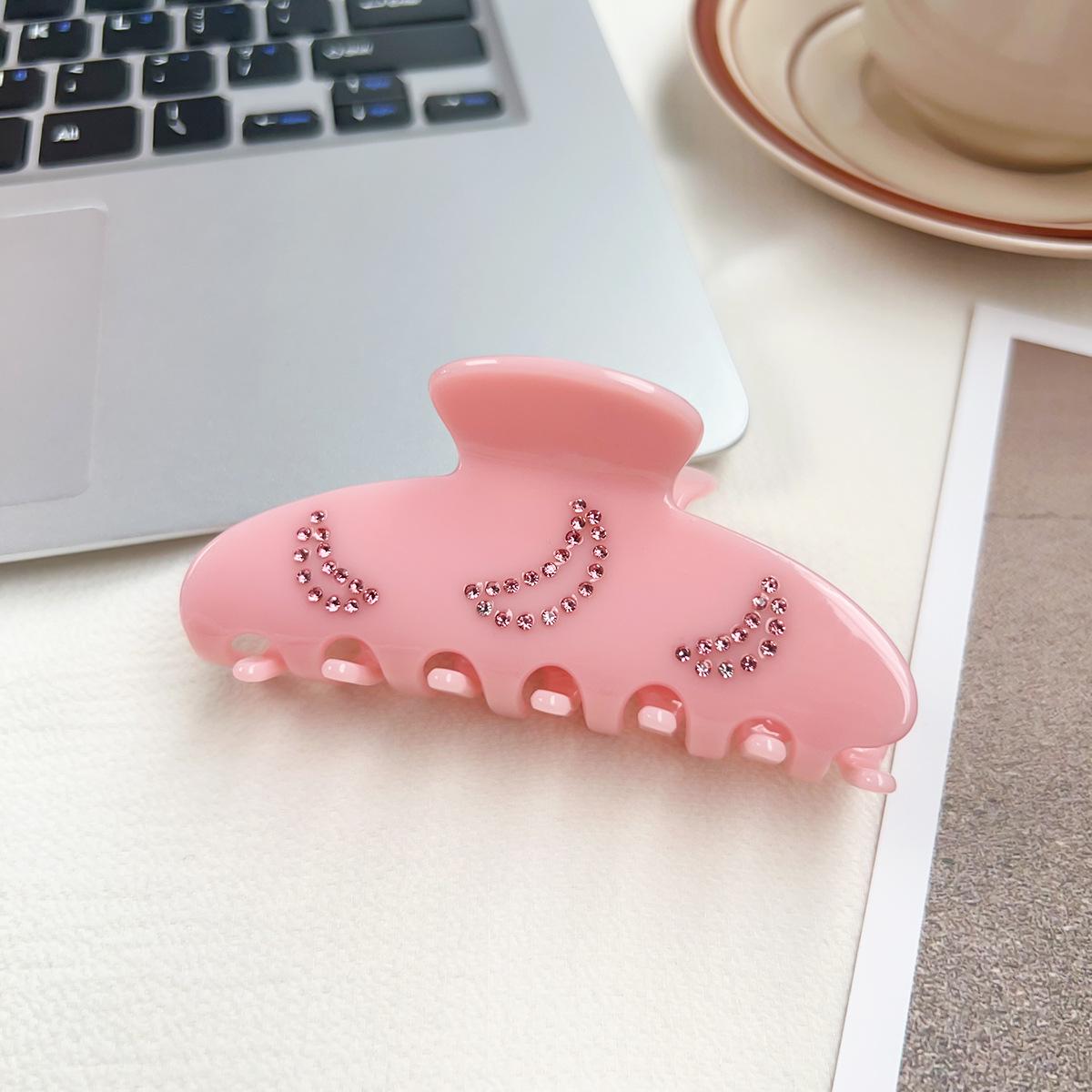 

Элегантная шпилька для волос Bofeiya с бриллиантами из ацетата: Зажим «Акула» в европейском и американском стиле Direct Sale from Bofeiya Manufacturer