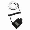 Portable LED Ring Flash Battery Operated Fill Light with Color Filters Adapter Photography