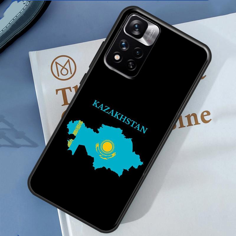 Kazakhstan flag Case For Xiaomi Redmi Note 13 12 11 9 10 14 Pro 9S 10S 11S 12S Redmi 14C 10C 12C 13C Cover