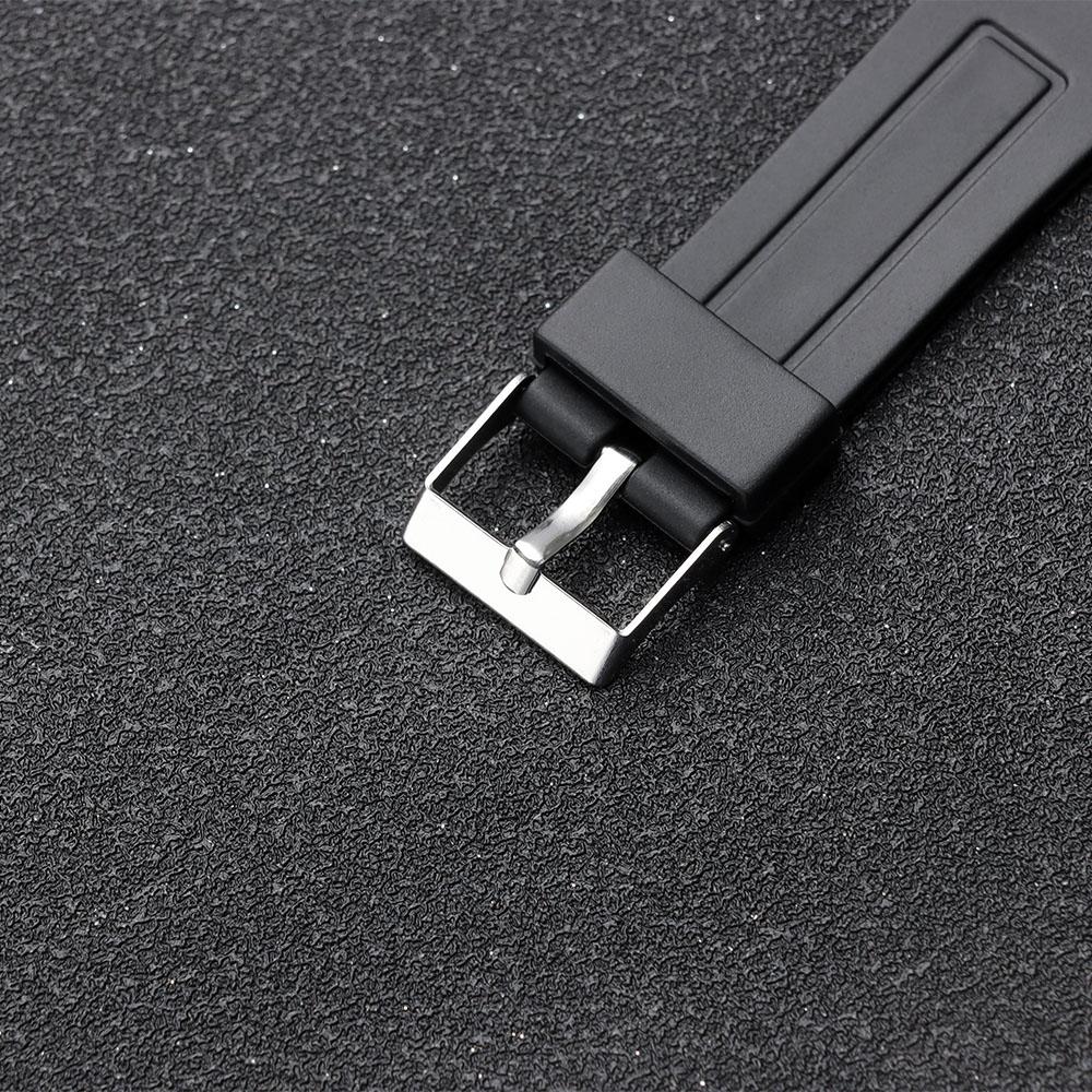 12/14/16/18/20/22mm Silicone Watch Strap Sport Diving Rubber Waterproof Watchband for Casio Watch Accessories Women Men Bracelet
