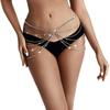 Rhinestone Waist Chain Layered Bikini Body Chain Beach Vacation Women Fashion Jewelry Accessories Gift Box Chic Styles