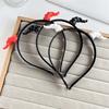 Devil Horn Hairband For Halloween Costume Parties Detachable Horn Hairband Hair Styling Accessory For Adult Kids Party