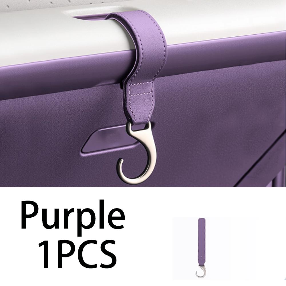 

For Leapmotor B10 2025~2026 Car Dashboard Co-pilot Hole Plug Silicone Hook Up Fit Modified DIY Interior Accessories Hook Up Purple 1PCS
