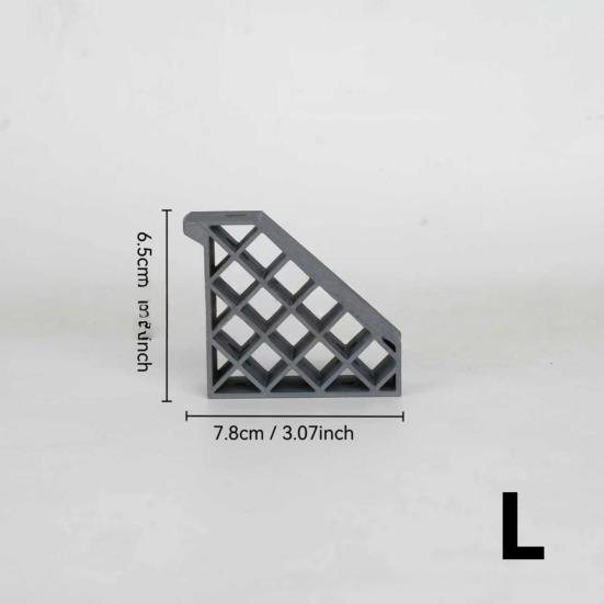 Yousheng Wall Mount Ski Storage Rack Heavy Duty 3D Printed Home Shed Garage Snowboard Holder Hanger Storage Bracket