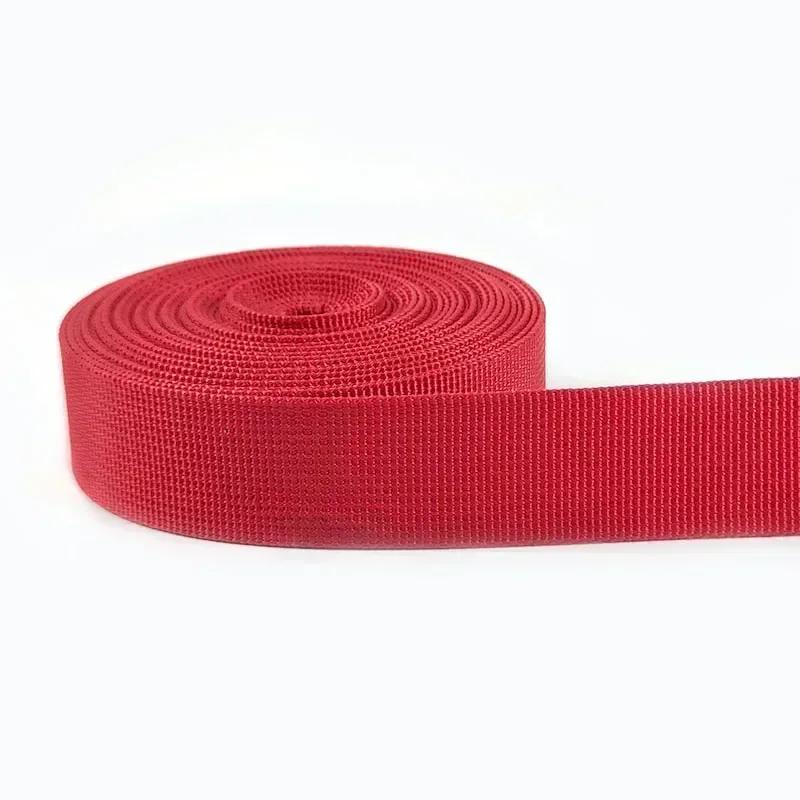 3M 20-38mm Nylon Webbing Tapes Braid Ribbon Band Knapsack Safety Belt Handbag Strap Trimming DIY Bias Binding Sewing Accessories