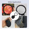 15X Folding Optical Glass Pocket Magnifier Kit with Keychain HD Lens for Repair Read Hobby Professional Portable