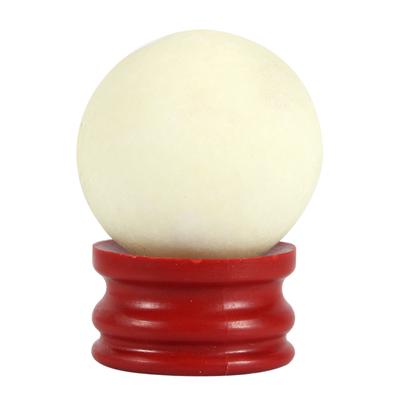 Sfera di Pietra Luminosa da 35mm Esposizione Decorazione Bagliore al Buio con Base
