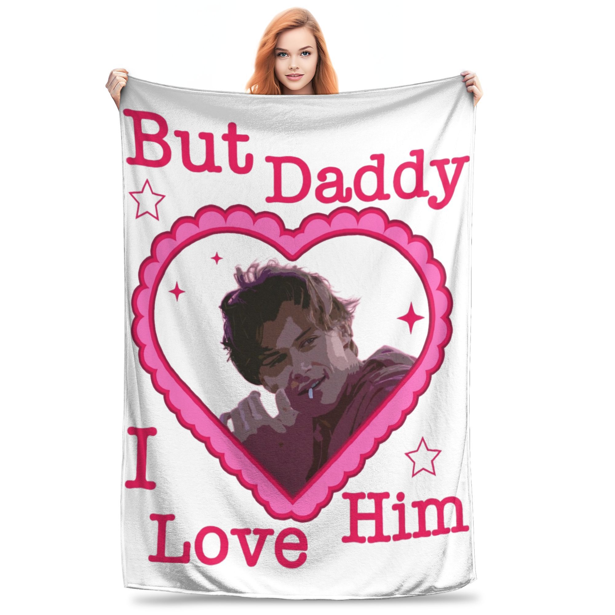 Super Soft Conrad Fisher Turned Pretty Throw Blanket Premium Flannel Fleece Summer Movie Beach Bed Blanket Cozy Plush Blankets 30x40in