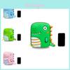 Adorable Cartoon Dinosaur Backpack For Kids Unisex Hard Shell School Bag