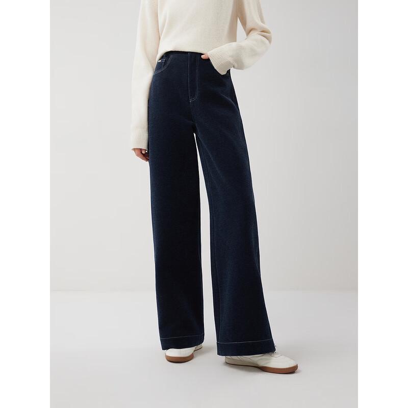 ELLE Women s Retro Corduroy Wide-Leg Pants XL