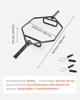 Trap Bar Hex Bar, 50mm Hex Barbell, 360 Kg Capacity Shrug Bars with Knurled Grips, Weightlifting and Strength Training Equipment, Home Gym for Squats,