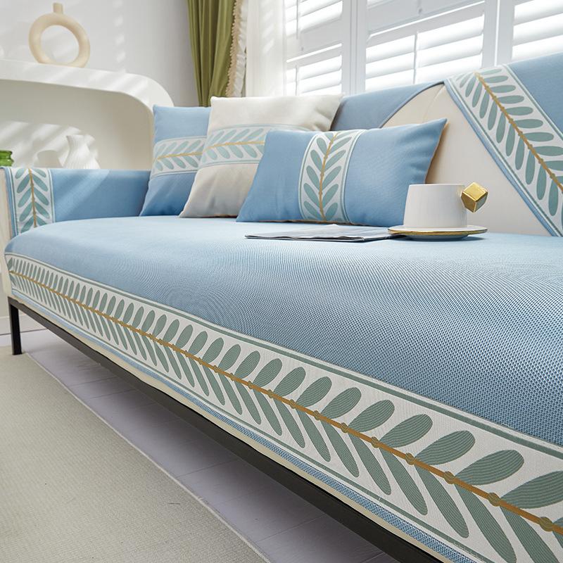 Sofakissen aus Eisseide für den Sommer, Sommerkissen, schlicht, modern, Sommermatte, EIS-Pad, Sofabezug