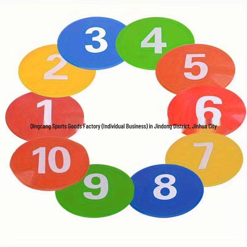 Football & Basketball Training Number Plates and Landmark Signs