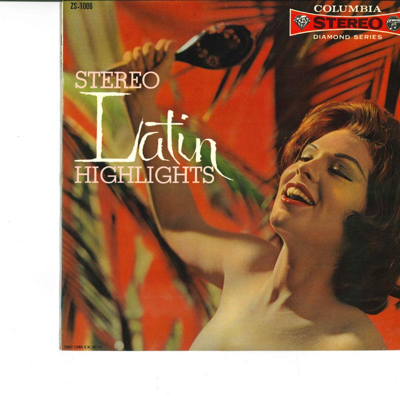 10inch Record XAVIER CUGAT & HIS ORCHESTRA - Stereo Latin Highlights ZS1006 COLUMBIA 1961 Japan Latin Used