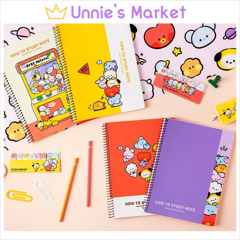 

BT21 How to Study Note + Бесплатный подарок