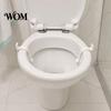 Toilet Seat Accessory Stabilizer, Clip-On No Drilling Required Clamps, Stable Fixation Stabilizer Clip Easy Installation Lid Lifter, for Home Bathroom