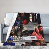 Off Campus Garrett Graham Flannel Blanket Winter Super Warm Throw Blanket for Child Living Room Funny Bedspread Sofa Bed Cover