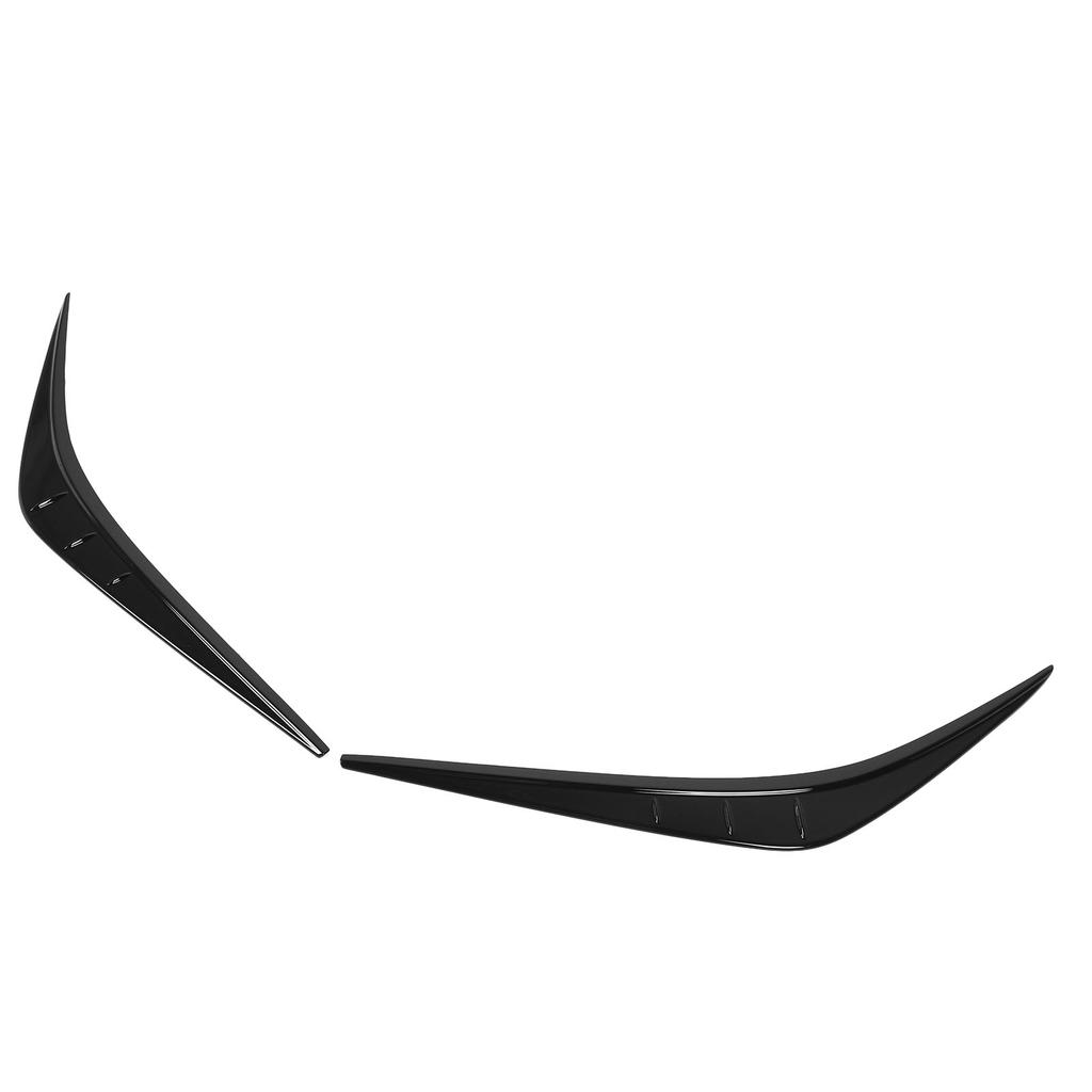 2PCS Headlight Eyebrows Left Right Front Headlamp Eyelid Molding Trim Eyebrow Strip for Yaris Cross XP210 2023 To 2024