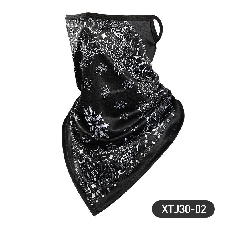Ice Silk Magic Headscarf: Breathable, Quick-Drying Triangle Scarf for Cycling, Fishing, and Mountaineering (XTJ30)