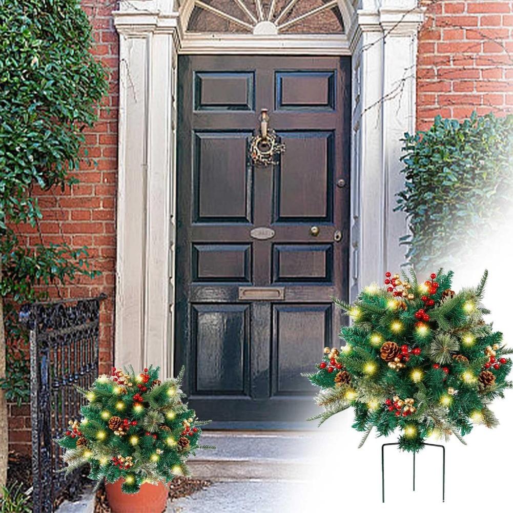 Outdoor Christmas Decor LED Christmas Decorations 19 Inches Size 8 Lighting Modes Decorative Led Christmas Lights