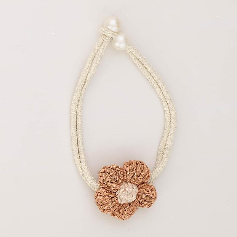 

Punch Free Flowers Curtain Tie Curtain Accessories Curtain Buckles Decorative Curtain Buckle кавовий