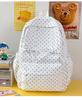 Schoolbag Gentle Girl Wind Polka Dot Bow Sweet Girl Backpack Korean Literature and Art Fresh Student Weekend Travel Backpack